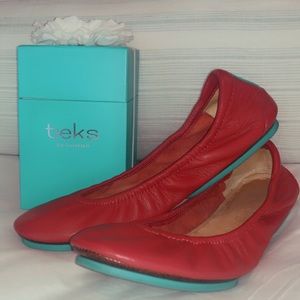 Tieks - Cardinal Red - Size 6